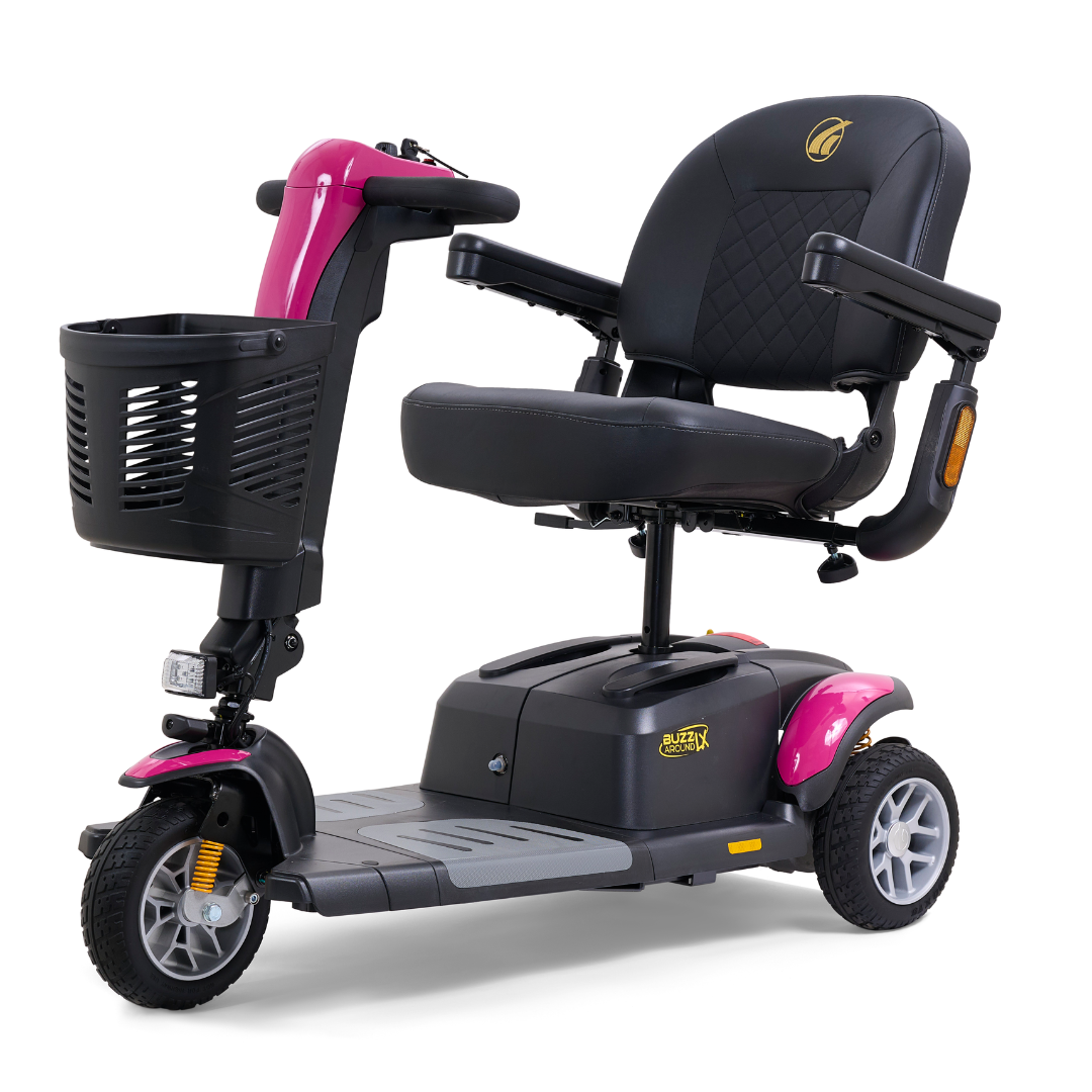 Golden Tech Buzzaround LX - Luxury 3 Wheel Portable Mobility Scooter - Senior.com Scooters